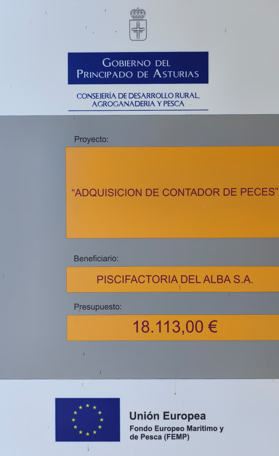 Adquisicion de contador de peces